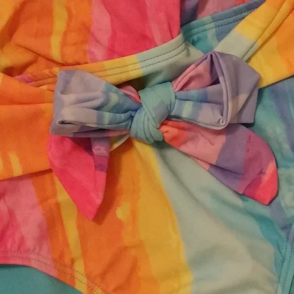 RACHEL Rachel Roy Wrap Front Swimsuit Small NWT - Picture 6 of 12